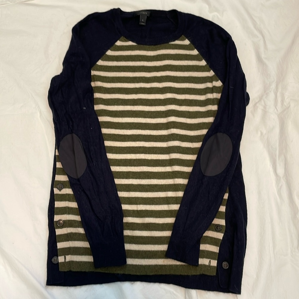 J. Crew Striped Sweater